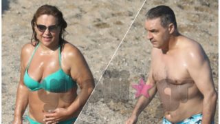 Δέσποινα Μοιραράκη &amp; Γιάννης Κοντούλης: Διακοπές για δυο στη Μύκονο! Όλες οι φωτογραφίες