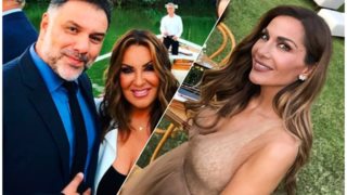 Αντώνης Ρέμος &amp; Υβόννη Μπόσνιακ: Οι αφίξεις των διάσημων καλεσμένων: Όλες οι φωτογραφίες