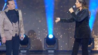 J2US  | Η Άντζελα Δημητρίου έκανε έκπληξη στον Λευτέρη Πανταζή!