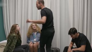 GNTM: Η απαράδεκτη συμπεριφορά του Αντωνόπουλου: Χόρευε &amp; τραγουδούσε την ώρα που η Ρασέλ έφευγε από το σπίτι