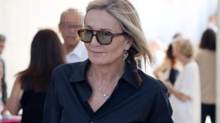 Μαρέβα Μητσοτάκη | Η casual εμφάνιση με μαύρο κολάν και πράσινα sneakers