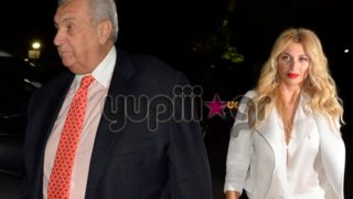 Δημήτρης Κοντομηνάς - Κωνσταντίνα Σπυροπούλου: Μαζί στη βάφτιση της κόρης του Ρέμου: Φωτογραφίες