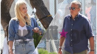 Φαίη Σκορδά &amp; Γιώργος Λιάγκας: Ενωμένοι για χάρη των παιδιών τους! Πού τους εντόπισε ο φωτογραφικός φακός;