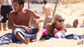 Δημήτρης Θεοδωρίδης- Δούκισσα Νομικού: Ερωτευμένοι στη Μύκονο λίγο πριν την επιστροφή τους στην πόλη: Φωτογραφίες