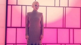 Έλενα Χριστοπούλου : Η κομψή εμφάνισή της με total look Στέλιου Κουδουνάρη