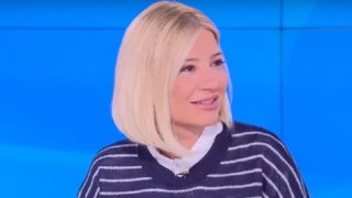 Η αντίδραση της Φαίης Σκορδά στην ατάκα του Ανδρέα Μικρούτσικου για τον Γιώργο Λιάγκα