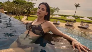 Η Χριστίνα Μπόμπα με το ιδανικό ολόσωμο μαγιό για γυναίκες με μεγάλο στήθος