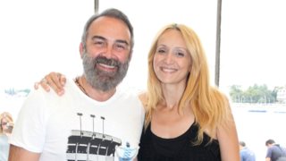 Ο Γρηγόρης Γκουντάρας εύχεται "χρόνια πολλά" στη Ναταλί Κάκκαβα με μια φωτογραφία από την παιδική της ηλικία