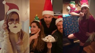 Διάσημοι Έλληνες: Οι εορταστικές selfies της ελληνικής showbiz