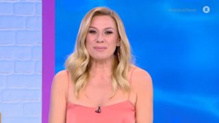 Κατερίνα Καραβάτου: "Συγκινούμαι για τον Κρατερό γιατί η τελευταία φορά που ανέλαβε ζωντανή εκπομπή ήταν όταν ήμασταν μαζί"