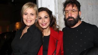 Κατερίνα Παπουτσάκη: Στην πρεμιέρα του πρώην συντρόφου της, Ορέστη Τζιόβα