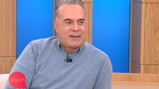 Φώτης Σεργουλόπουλος: Η τηλεοπτική συνάντηση με τη Μενεγάκη: Η τηλεόραση &amp; η ζωή με τον γιο του