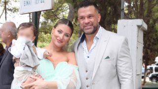 Κώστας Σόμμερ - Βαλεντίνη Παπαδάκη | Βάφτισαν τον γιο τους, Ιάσονα