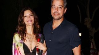Κατερίνα Λέχου : Σπάνια βραδινή έξοδος με τον σύζυγό της, Μάνο Στρατάκη: Φωτογραφία