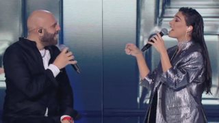 Μιχάλης Κουινέλης &amp; Ήβη Αδάμου: Η μουσική συνάντηση στη σκηνή του Final Four