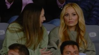 Η Ελένη Βουλγαράκη στον αγώνα του Παναθηναϊκού κόντρα στην Τσέλσι