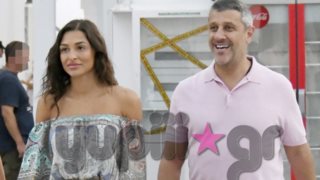 Κώστας Πηλαδάκης &amp; Ναυσικά Παναγιωτακοπούλου: Η πρώτη κοινή δημόσια εμφάνιση! Πού βρέθηκαν;