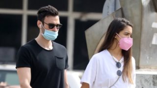 Γενέθλια για την Άννα Πρέλεβιτς | Το τρυφερό φιλί από τον Νικήτα Νομικό