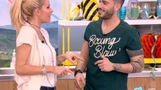 Ελένη Μενεγάκη: Η συνάντηση με τον Βασίλη Καλλίδη &amp; η ανοιχτή πρόσκληση για «μάχη» στην κουζίνα με τον Γιώργο Τσούλη!