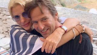 Ελένη Μενεγάκη: Το δημόσιο μήνυμα αγάπης στον Μάκη Παντζόπουλο