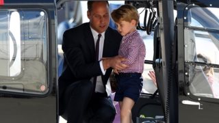 Η δημόσια εμφάνιση του Πρίγκιπα William με τον γιο του, πρίγκιπα George