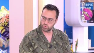 Κώστας Φραγκολιάς: &quot;Ο θάνατος του πατέρα μου στα 13 μου άφησε απορία, όχι πληγή ή κενό&quot;