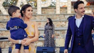 Δημήτρης Μακαλιάς &amp; Αντιγόνη Ψυχράμη: Το άλμπουμ της βάφτισης του γιου τους! Όλες οι φωτογραφίες