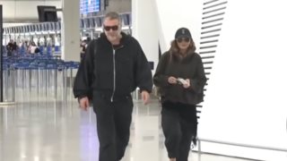 Βασίλης Μπισμπίκης &amp; Δέσποινα Βανδή αναχώρησαν για τη Ρώμη | Η αντίδραση on camera