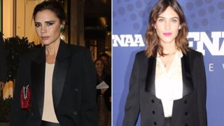 Μαύρο tuxedo: Πώς το φόρεσαν Victoria Beckham και Alexa Chung;
