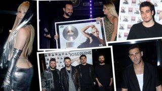 Όλες οι λαμπερές παρουσίες στην απονομή του πλατινένιου δίσκου της Josephine