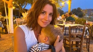 Νίκη Λυμπεράκη: Το σπάνιο κλικ με τον γιο της, Πάνο