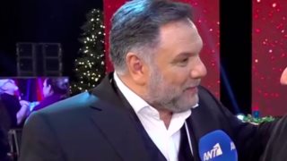 Ο Γρηγόρης Αρναούτογλου απέφυγε να απαντήσει σε ερώτηση για τον Γιώργο Λιάγκα
