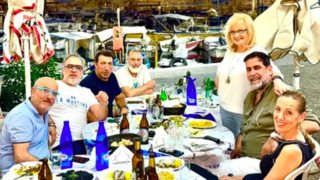 Βραδινή έξοδος για την Αγγελική Νικολούλη και την ομάδα του &quot;Φως στο Τούνελ&quot;