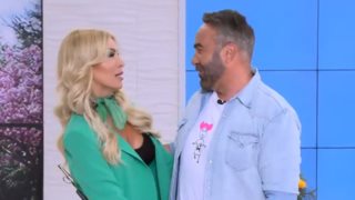 Ο Γρηγόρης Γκουντάρας ξανά μαζί με την Κατερίνα Καινούργιου | Τα πρώτα τους λόγια