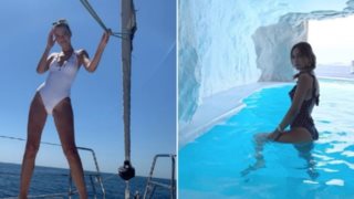 Διάσημες Ελληνίδες: Αυτά είναι τα ολόσωμα μαγιό που λατρεύουν