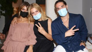 Νατάσα Θεοδωρίδου, Χριστιάνα Μπέτα και Χρήστος Μάστορας μαζί στην Μύκονο