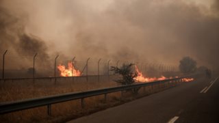 Φωτιά στην Αττική: Καίγονται σπίτια σε Ιπποκράτειο Πολιτεία και Κρυονέρι - Νεκρός κάτοικος που τραυματίστηκε θανάσιμα στο κεφάλι