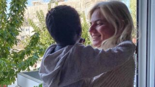 Χριστίνα Κοντοβά | Με τη μικρή Ada στο Μουσείο της Ακρόπολης