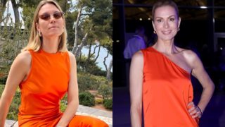 Βίκυ Καγιά - Τζίνα Αλιμόνου | Φόρεσαν το έντονο χρώμα που είναι η hot τάση του καλοκαιριού