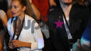 Λευτέρης Πετρούνιας &amp; Βασιλική Μιλλούση: Η σπάνια κοινή βραδινή έξοδος