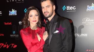 Γιάννης Τσιμιτσέλης &amp; Κατερίνα Γερονικολού: Η οσκαρική εμφάνιση στην πρεμιέρα της ταινίας τους