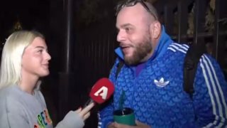 Ο Φάνης Λαμπρόπουλος στις πρώτες δηλώσεις μετά τον ερχομό του γιου του