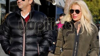 Ελένη Μενεγάκη &amp; Μάκης Παντζόπουλος: Παντού μαζί! Η νέα κοινή δημόσια εμφάνιση