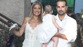Ράνια Τζίμα - Γαβριήλ Σακελλαρίδης: Το άλμπουμ της βάφτισης της κόρης τους