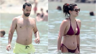 Η Χριστίνα Μπόμπα &amp; ο Σάκης Τανιμανίδης σε νέα στιγμιότυπα από τις διακοπές τους στη Μύκονο
