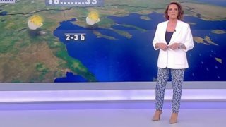 Η Χριστίνα Σούζη επέστρεψε στο δελτίο καιρού του ΣΚΑΪ