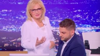 "Θα χαθείς πριν την ώρα σου" - Το απειλητικό μήνυμα που δέχτηκε η Αγγελική Νικολούλη στον αέρα του Mega