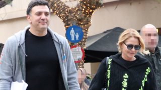 Τζένη Μπαλατσινού &amp; Βασίλης Κικίλιας σε χαλαρές στιγμές