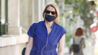 Η Τζένη Μπαλατσινού σε νέες paparazzi στιγμές μετά τις ολιγοήμερες διακοπές της