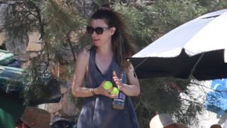 Η Πέγκυ Τρικαλιώτη σε μια σπάνια οικογενειακή απόδραση